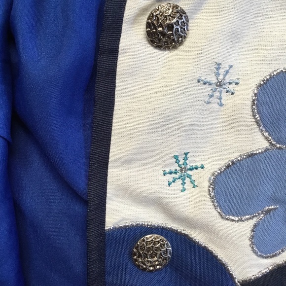 Indigo Moon wearable art jacket. - Picture 5 of 5